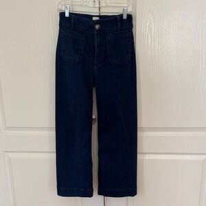 Maeve Dark Indigo Wide-Leg Women's Jeans